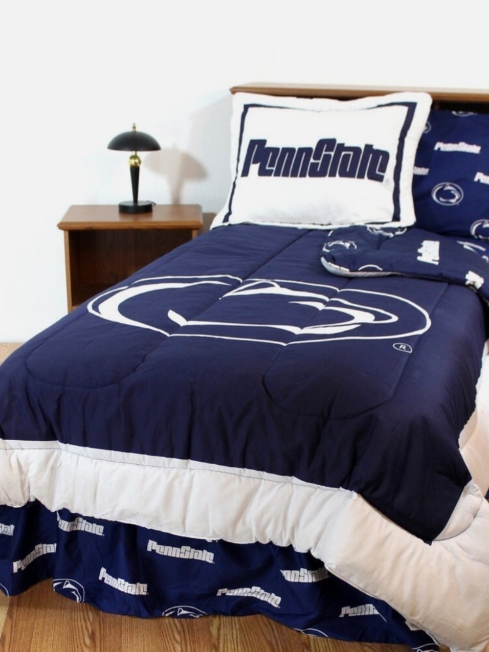 Penn State College Covers brand comforter and sham set